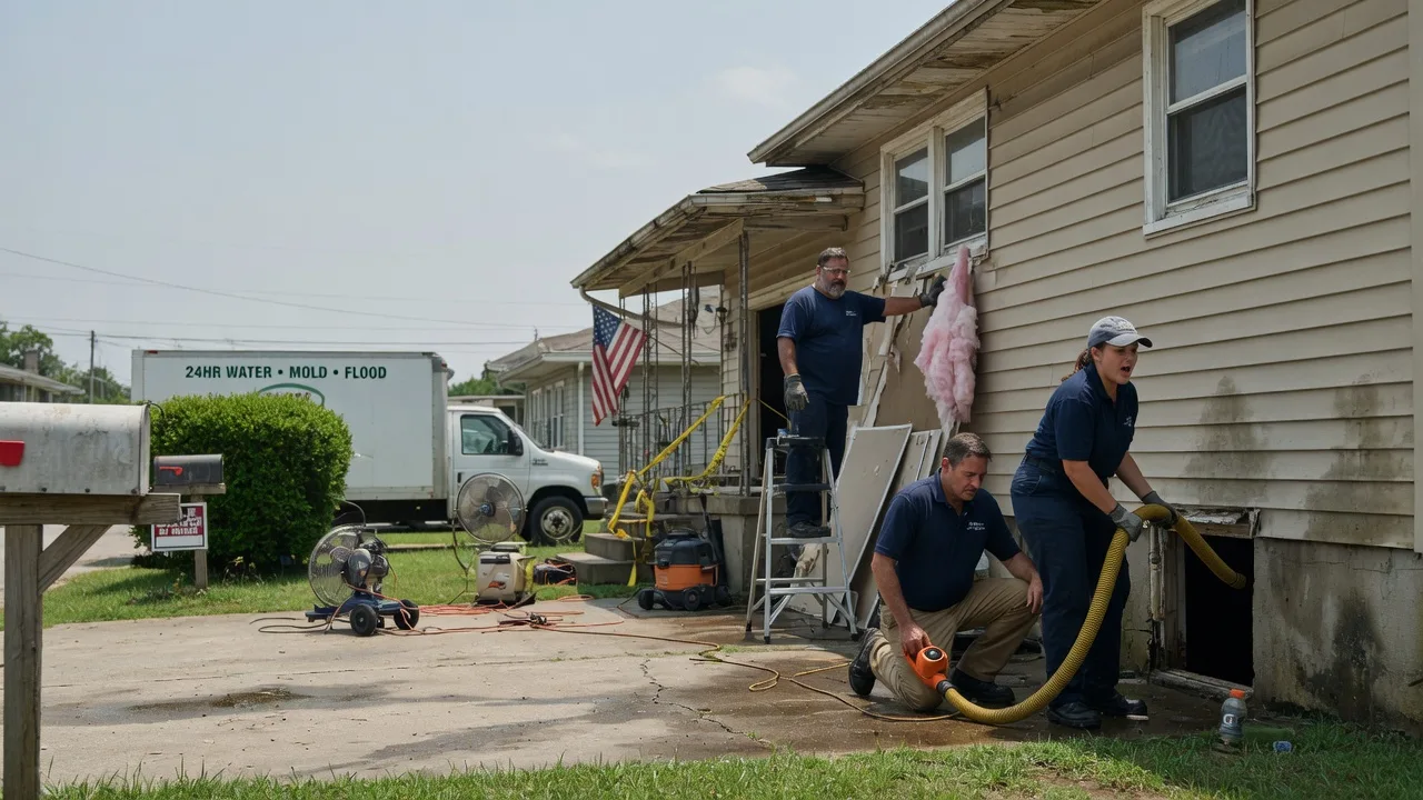 Water Damage Repair in North Lewisburg, OH near me